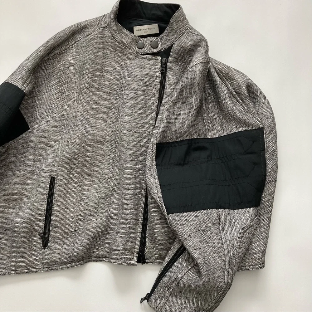 Dries Van Noten Moto Jacket - Picture 4 of 12